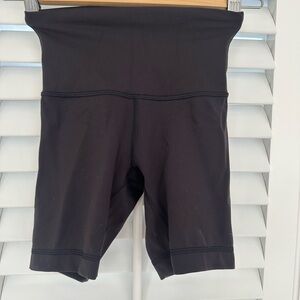 lululemon athletica High Waist Black Women’s Shorts, XXS